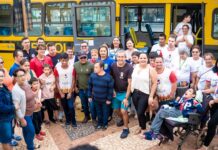 Parceria entre Legislativo e Executivo garante novo ônibus para a Pestalozzi em Anastácio