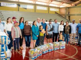 Em Apoio à Ação Social, Vereadores de Anastácio Participam da Entrega do Programa Cesta Solidária