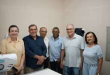 Câmara de Anastácio acompanha entrega de novo aparelho de Raio-X ao Hospital Abramastácio